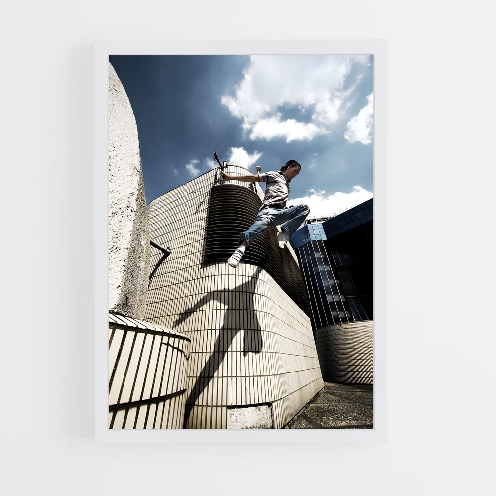 Poster Daniel ilabaca – affiche Parkour et freerun (vue 3)